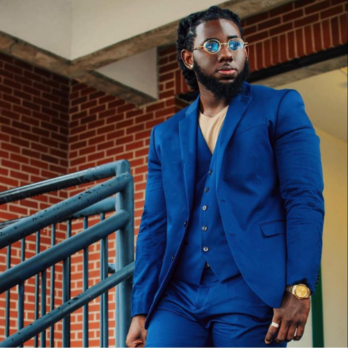 Kevin Jacques Kevin Jacques wearing a blue suit